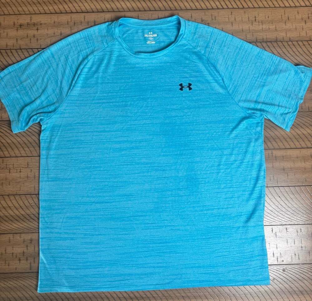 Under Armour Loose Fit Performance T-Shirt Blue 2XL